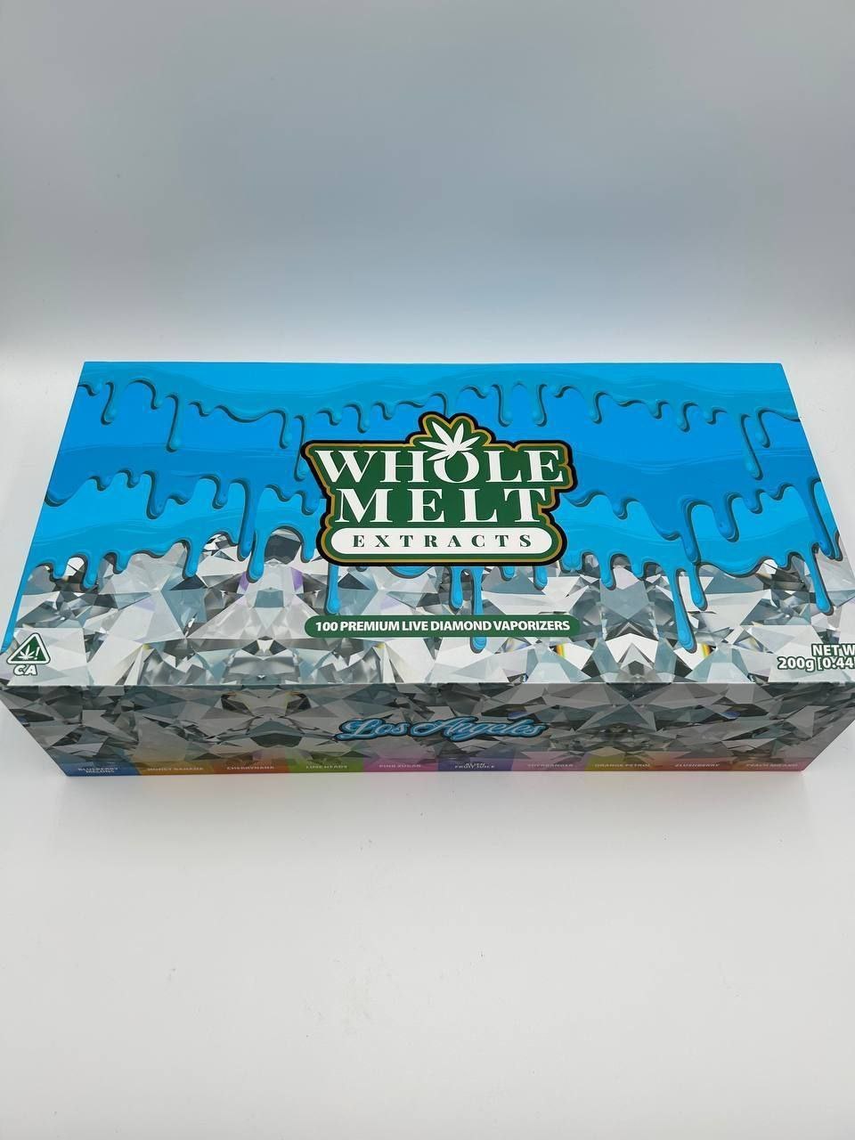 Blue Whole Melts Master Box 10 Flavors | 100 Disposable Vapes