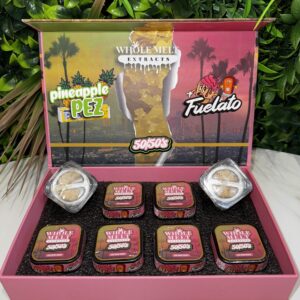 Whole Melt 50/50’s Resin Box: Pineapple Pez x Fuelato