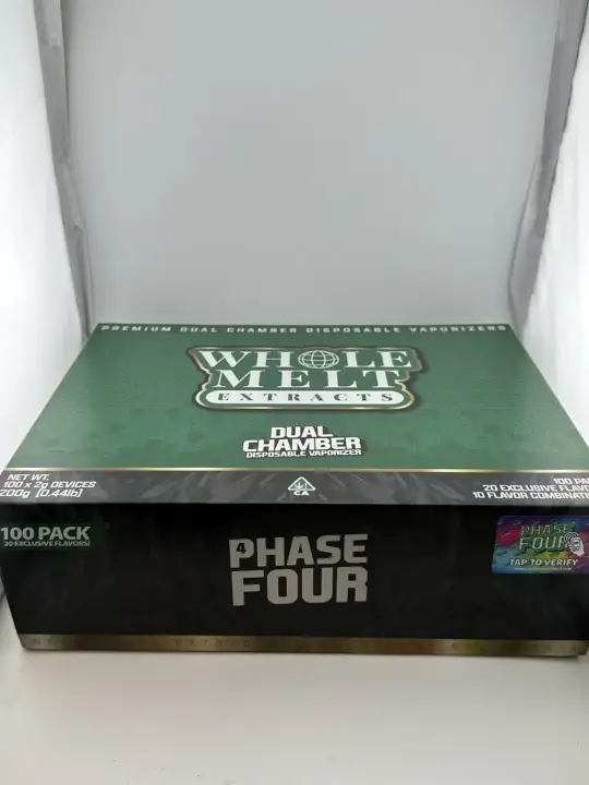 Buy Whole Melt Phase Four Dual Chambers 2G Disposable (100 Pack Variety PK)
