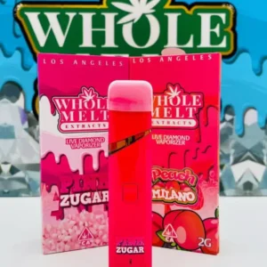 Pink Zugar and Peach Milano 2 Gram