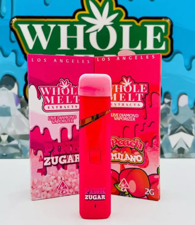Pink Zugar and Peach Milano 2 Gram