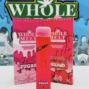Pink Zugar and Peach Milano 2 Gram