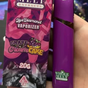 Whole Melt Extracts Grape Crean Cake 2 Gram