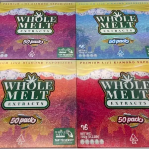 Whole Melt Extracts V5 Vape | (50 pack) Mix Variety