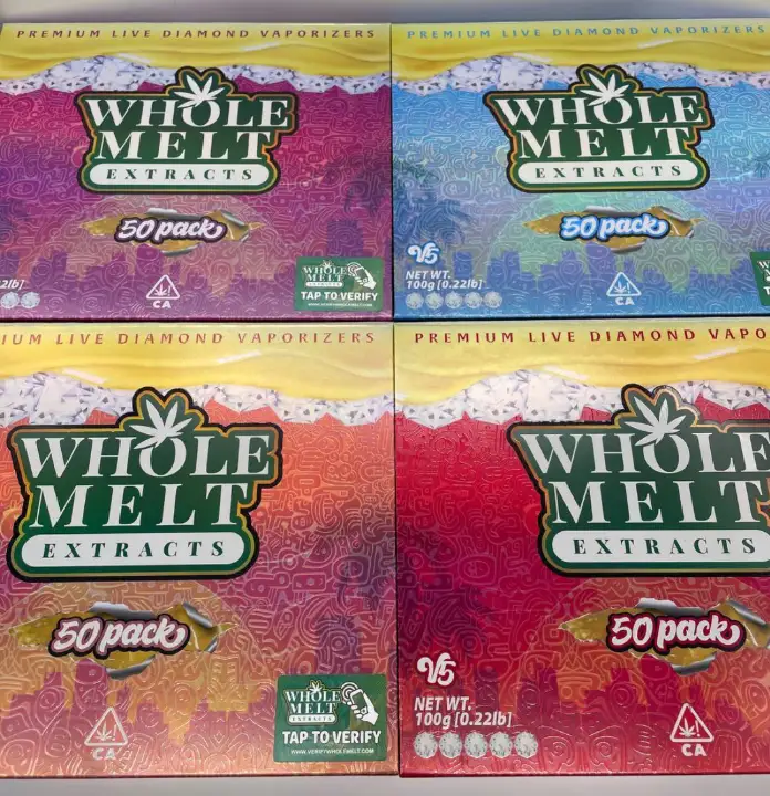 Whole Melt Extracts V5 Vape | (50 pack) Mix Variety