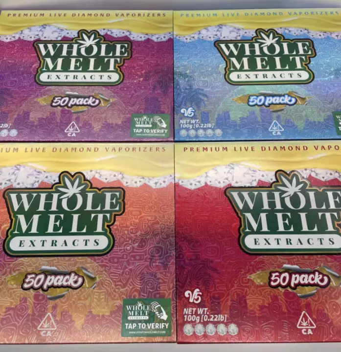Whole Melt Extracts V5 Vape | (50 pack) Mix Variety